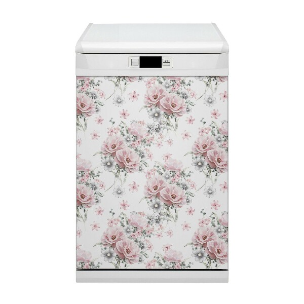 Vaatwasser magneet Bloemen