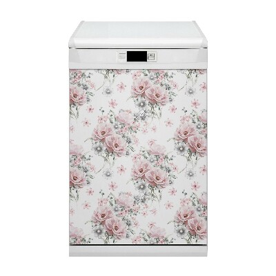 Vaatwasser magneet Bloemen