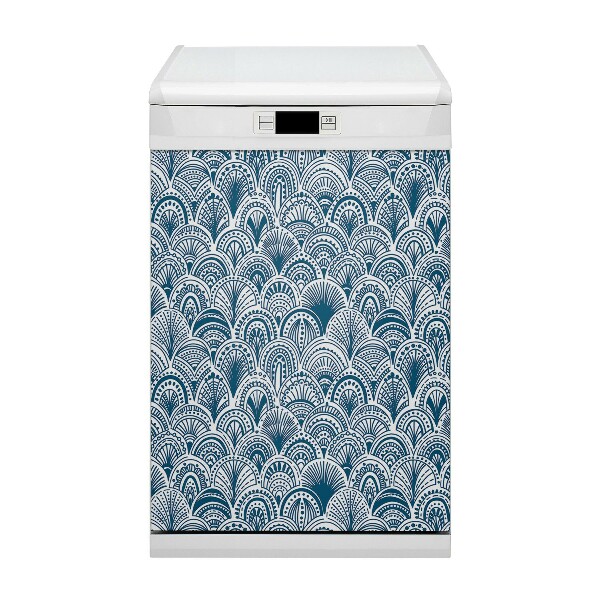 Magnetische Vaatwasser Deur Cover Marokkaans patroon