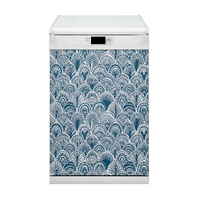 Magnetische Vaatwasser Deur Cover Marokkaans patroon