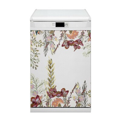 Vaatwasser Panel Cover Veldbloemen