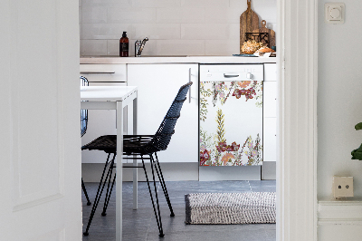 Vaatwasser Panel Cover Veldbloemen