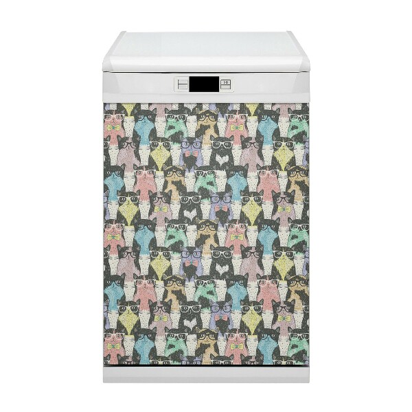 Vaatwasser Panel Cover Katten