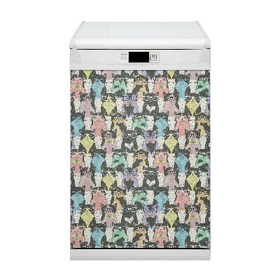 Vaatwasser Panel Cover Katten