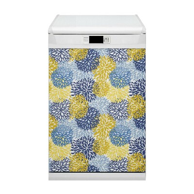 Vaatwasser Panel Cover Chrysanthemumbloem