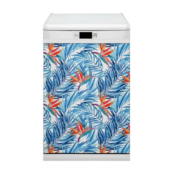 Vaatwasser Panel Cover Blauw paradijs