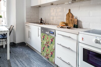 Magnetische Vaatwasser Panel Skin Cover fauna en flora
