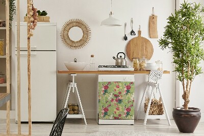 Magnetische Vaatwasser Panel Skin Cover fauna en flora