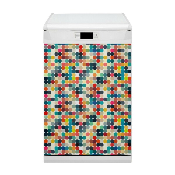 Vaatwasser Panel Cover Geometrisch patroon