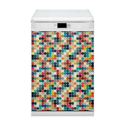 Vaatwasser Panel Cover Geometrisch patroon
