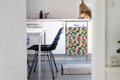 Vaatwasser Panel Cover Geometrisch patroon