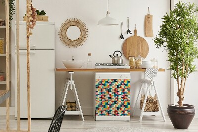 Vaatwasser Panel Cover Geometrisch patroon