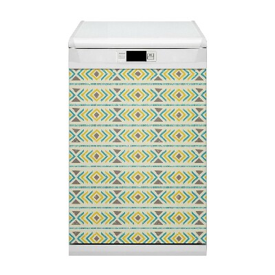 Vaatwasser Panel Cover Geometrisch patroon