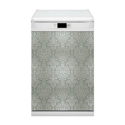 Magnetische Vaatwasser Deur Cover Bloemenpatroon