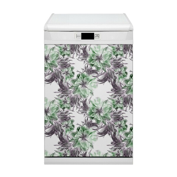 Decoratieve vaatwassermagneet Magische bloemen