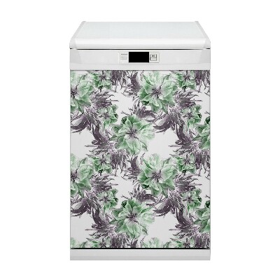 Decoratieve vaatwassermagneet Magische bloemen