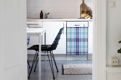 Vaatwasser magneet Tartan