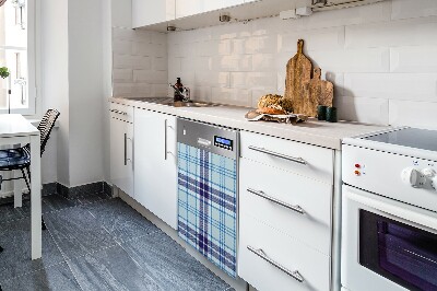 Vaatwasser magneet Tartan