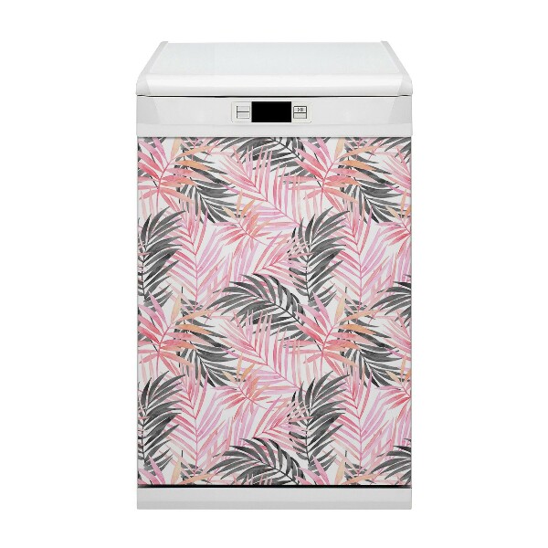 Vaatwasser Panel Cover Palm bladeren