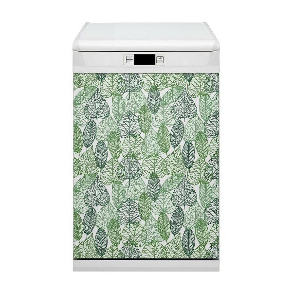 Vaatwasser Panel Cover Bosbladeren