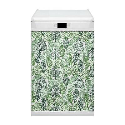 Vaatwasser Panel Cover Bosbladeren