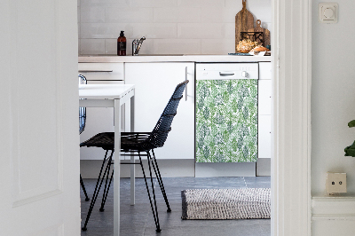 Vaatwasser Panel Cover Bosbladeren