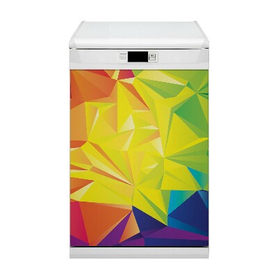 Magnetische Vaatwasser Deur Cover Kleur abstractie