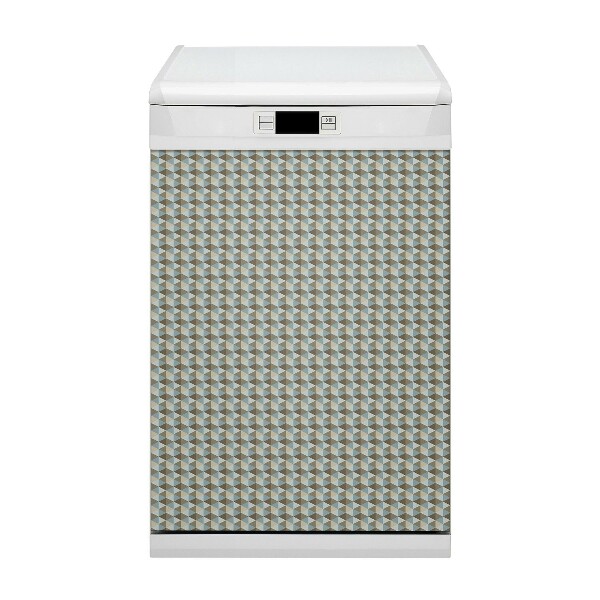 Vaatwasser Panel Cover Retro illusie