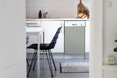 Vaatwasser Panel Cover Retro illusie