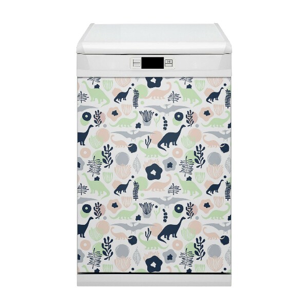 Vaatwasser Panel Cover Dinosaurussen