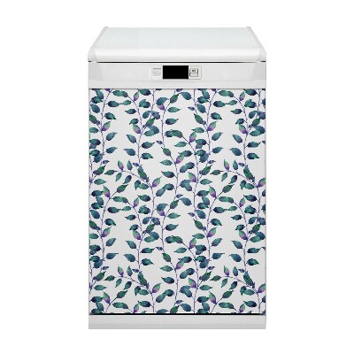 Magnetische Vaatwasser Deur Cover Fairytale bladeren