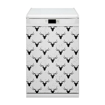 Decoratieve vaatwassermagneet Hertenhoofd
