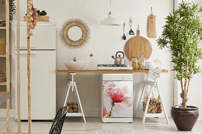 Vaatwasser magneet Waterverfbloemen