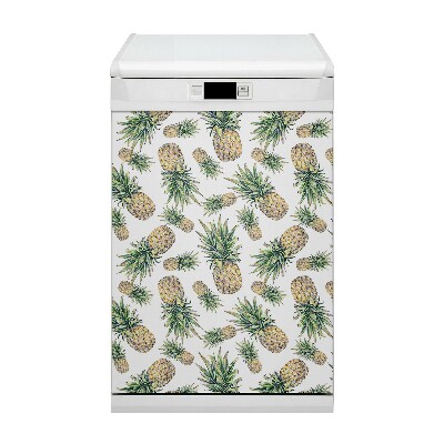 Magnetische Vaatwasser Deur Cover Ananas