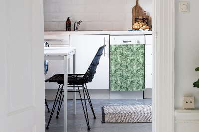 Vaatwasser Panel Cover Gladde bladeren