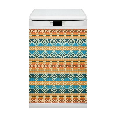 Magnetische Vaatwasser Deur Cover Navajo -stijlpatroon