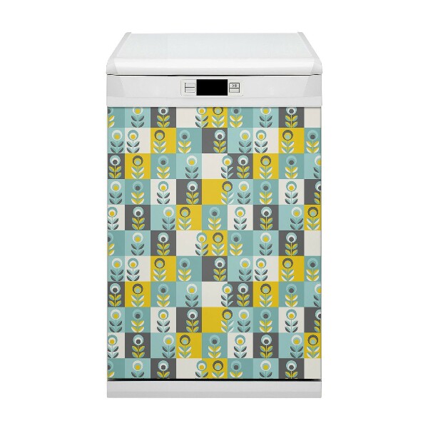 Vaatwasser magneet Scandinavisch patroon