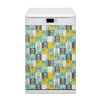 Vaatwasser magneet Scandinavisch patroon