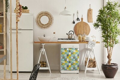 Vaatwasser magneet Scandinavisch patroon