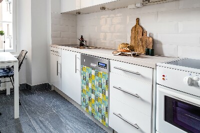 Vaatwasser magneet Scandinavisch patroon