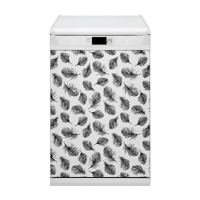 Magnetische Vaatwasser Deur Cover Getrokken veren