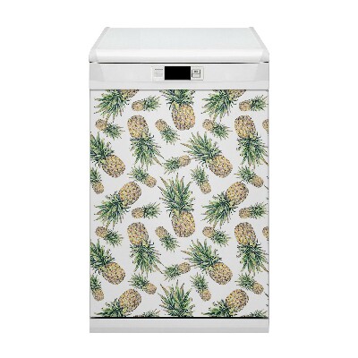 Magnetische Vaatwasser Deur Cover Ananas