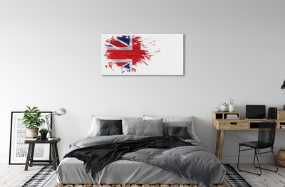 Plexiglas foto Vlag van groot-brittannië