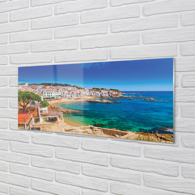 Foto op plexiglas Spanje beach city coast