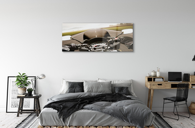 Plexiglas schilderij Motorbergen van de motor
