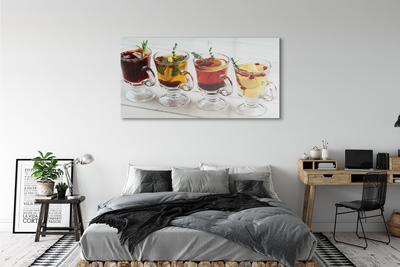 Plexiglas schilderij Winter thee kruiden fruit