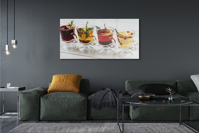 Plexiglas schilderij Winter thee kruiden fruit
