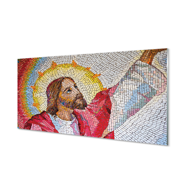 Plexiglas foto Mozaïek jezus