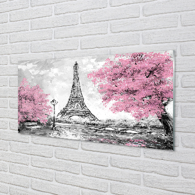 Foto in plexiglas Paris tree spring