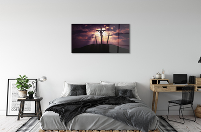 Plexiglas foto Jezus kruis